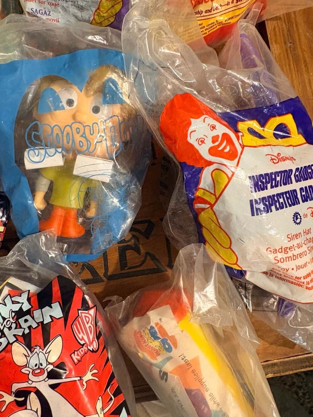 Vintage 90s Fast Food Toy Lot McDonald's Burger King Wendy's Sealed NIP - Picture 4 of 9